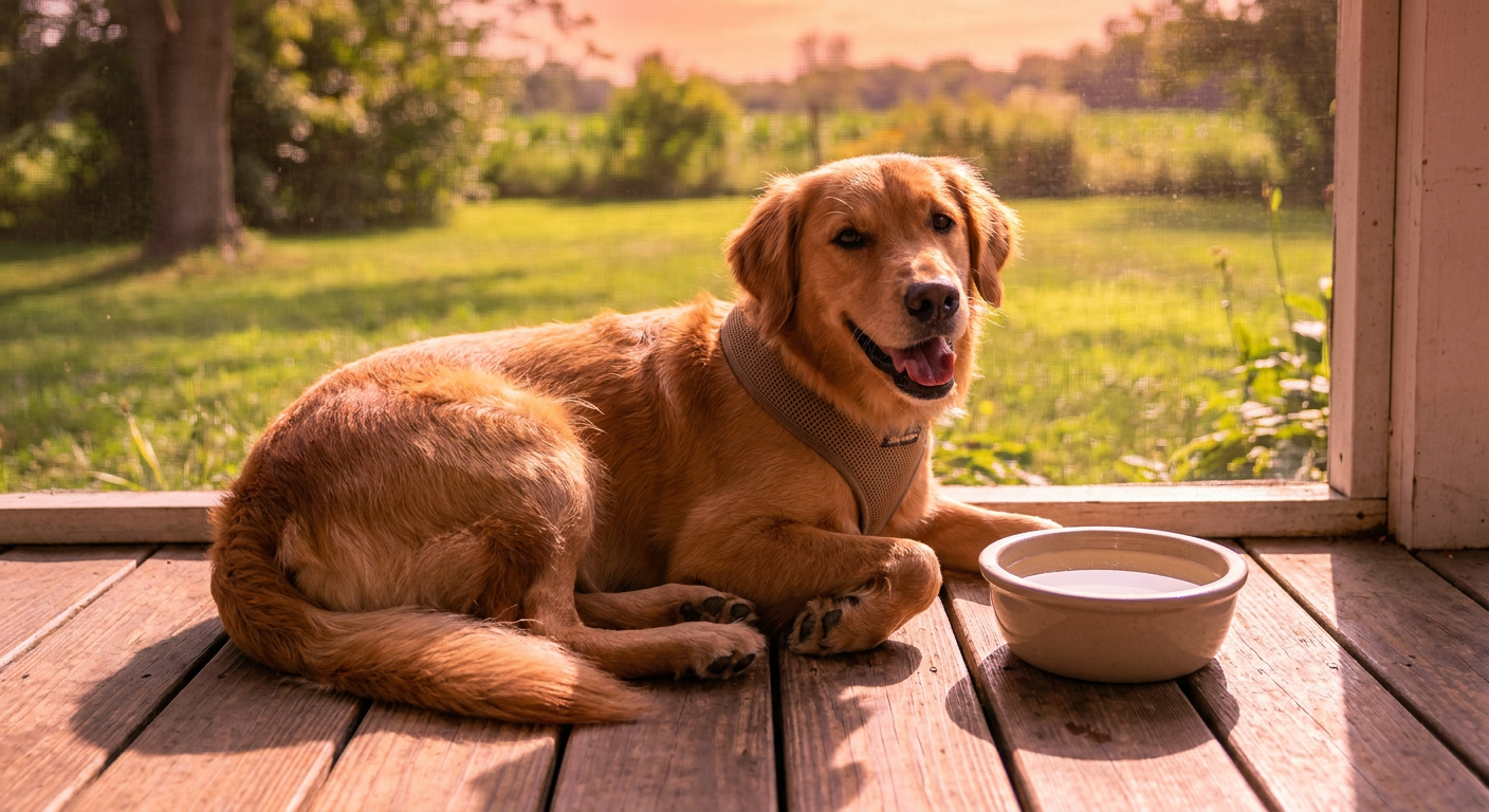A 24-Hour Hot Weather Routine for Dogs: From Sunrise Walks to Cooler Nights